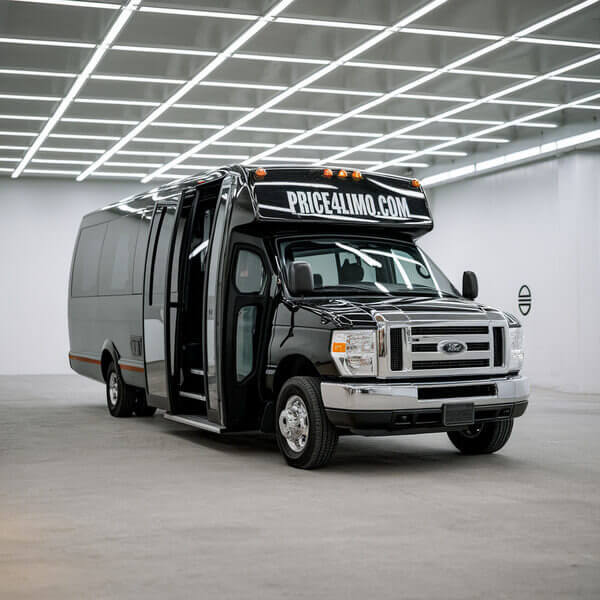 15 Passenger Party Bus exterior