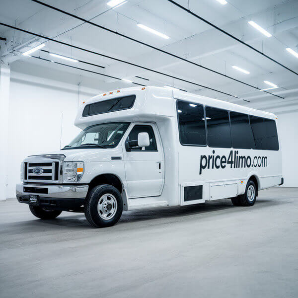 20 Passenger Party Bus exterior
