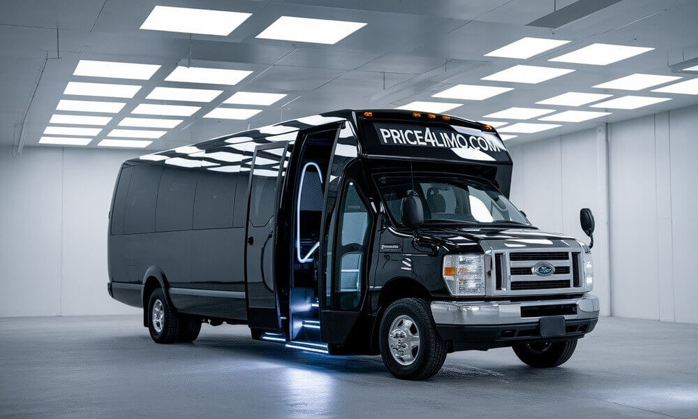 25 Passenger Party Bus exterior