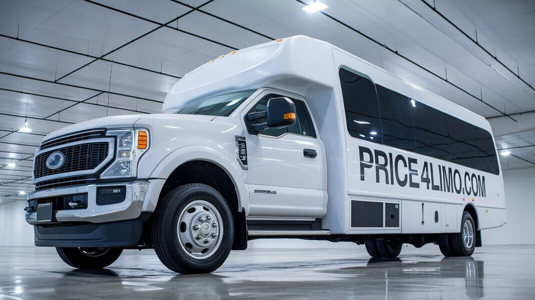 30 Passenger Party Bus exterior