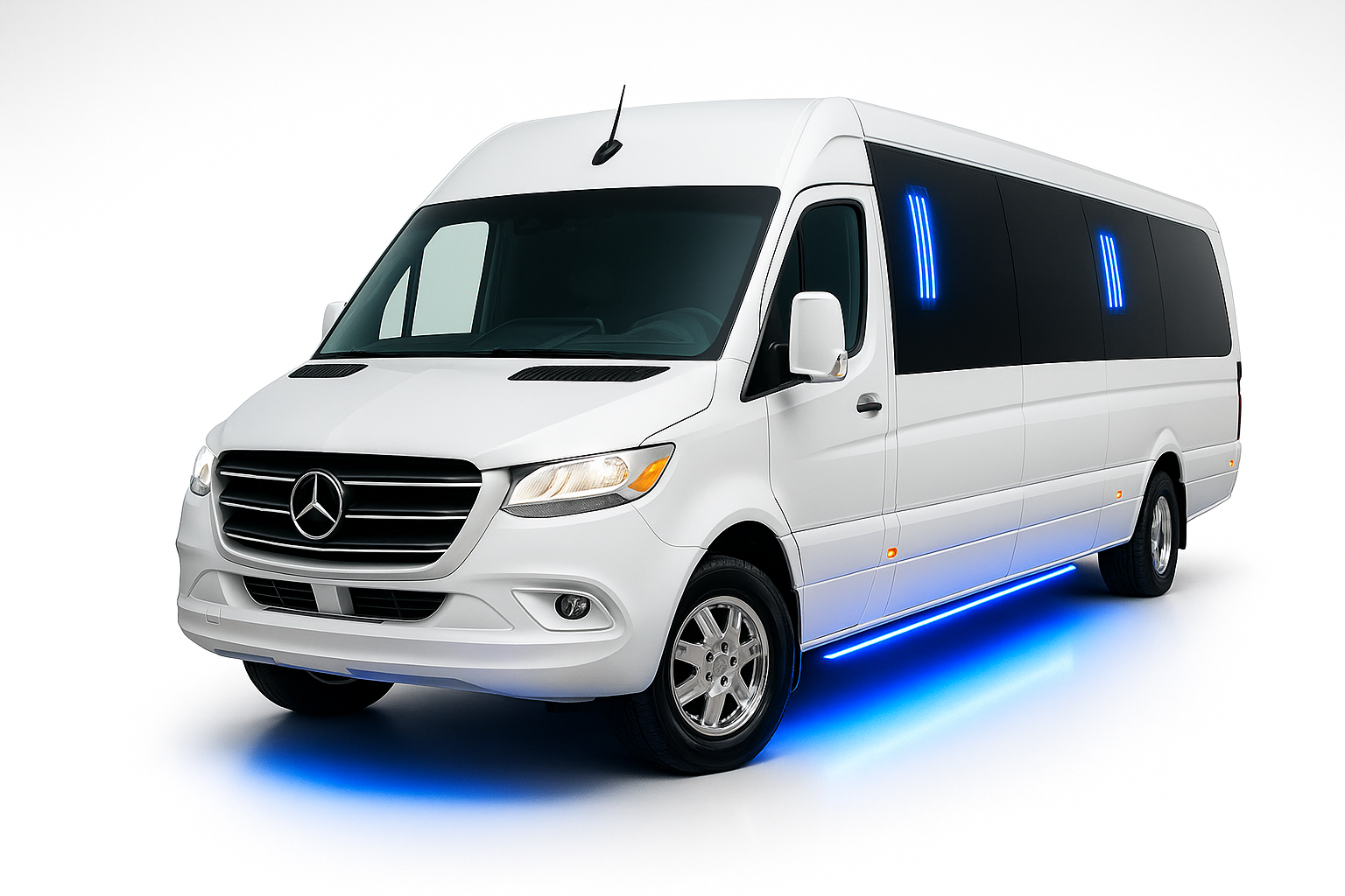 10 Passenger Party Bus exterior