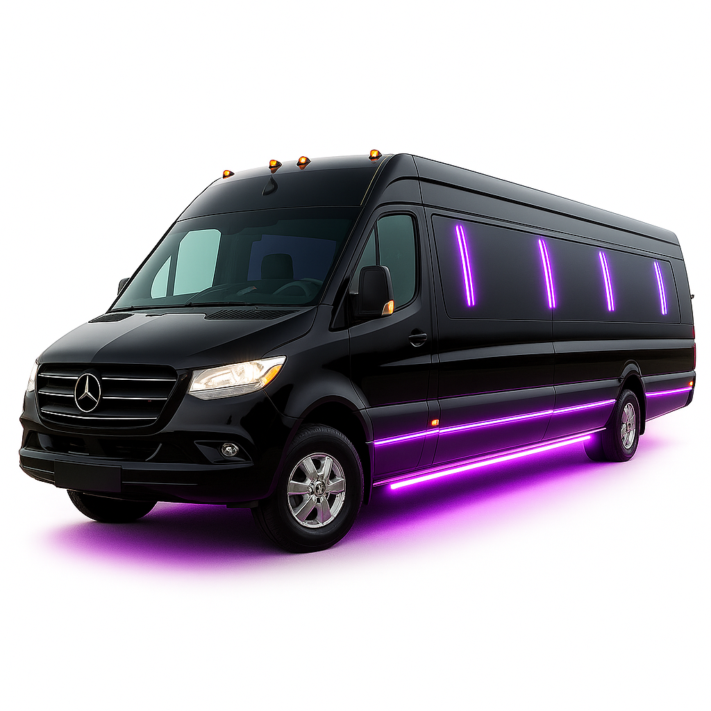 28 Passenger Party Bus exterior