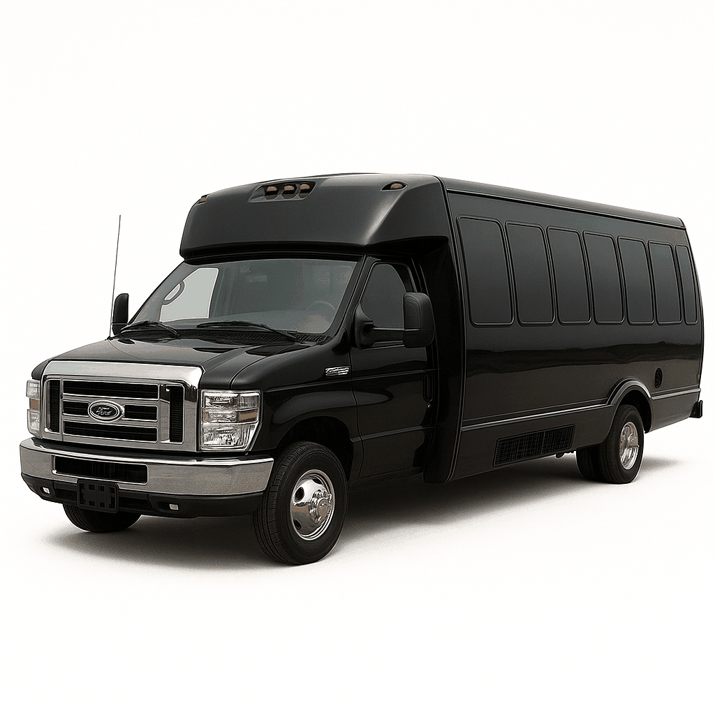 22 Passenger Party Bus exterior