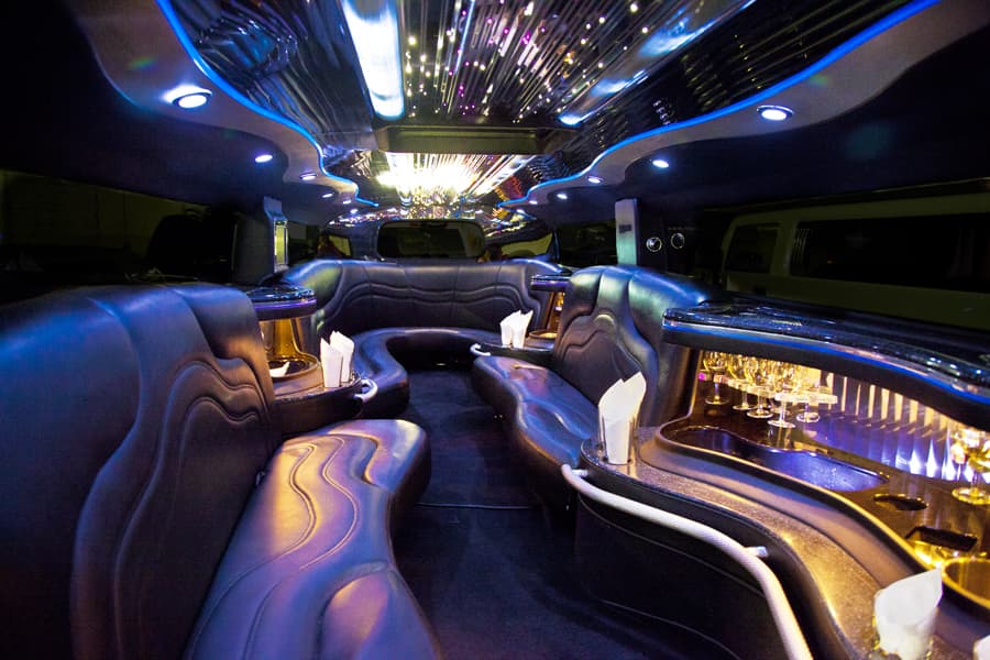 Hummer Limo interior