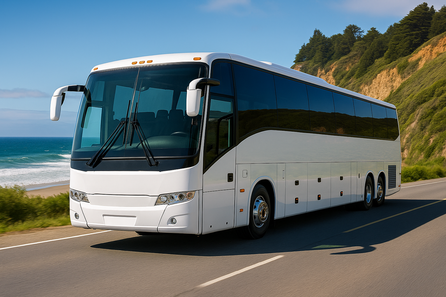 Charter Bus in Santa Cruz County County