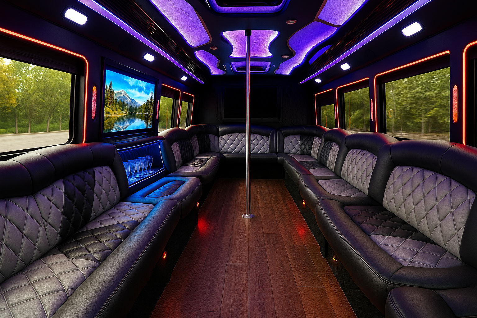 Party Bus in Santa Cruz County County