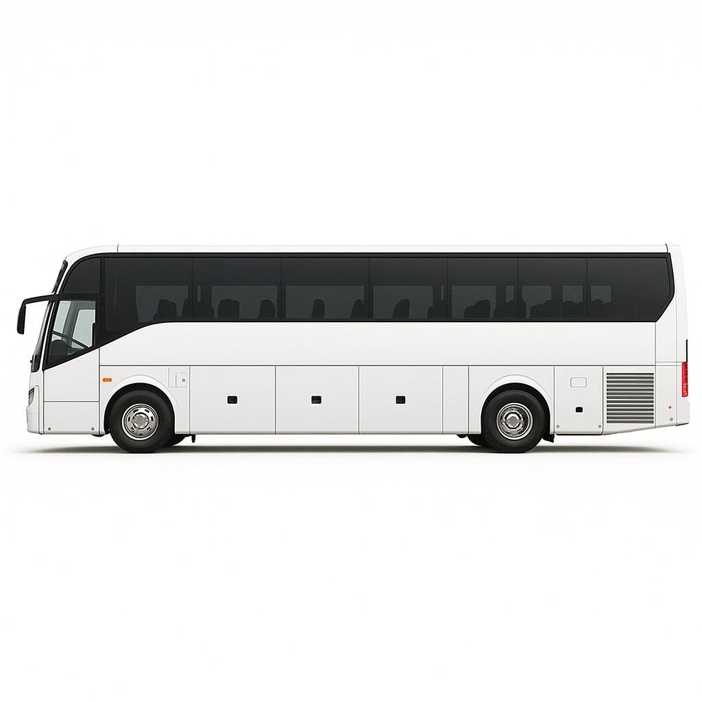 47 Passenger Charter Bus exterior