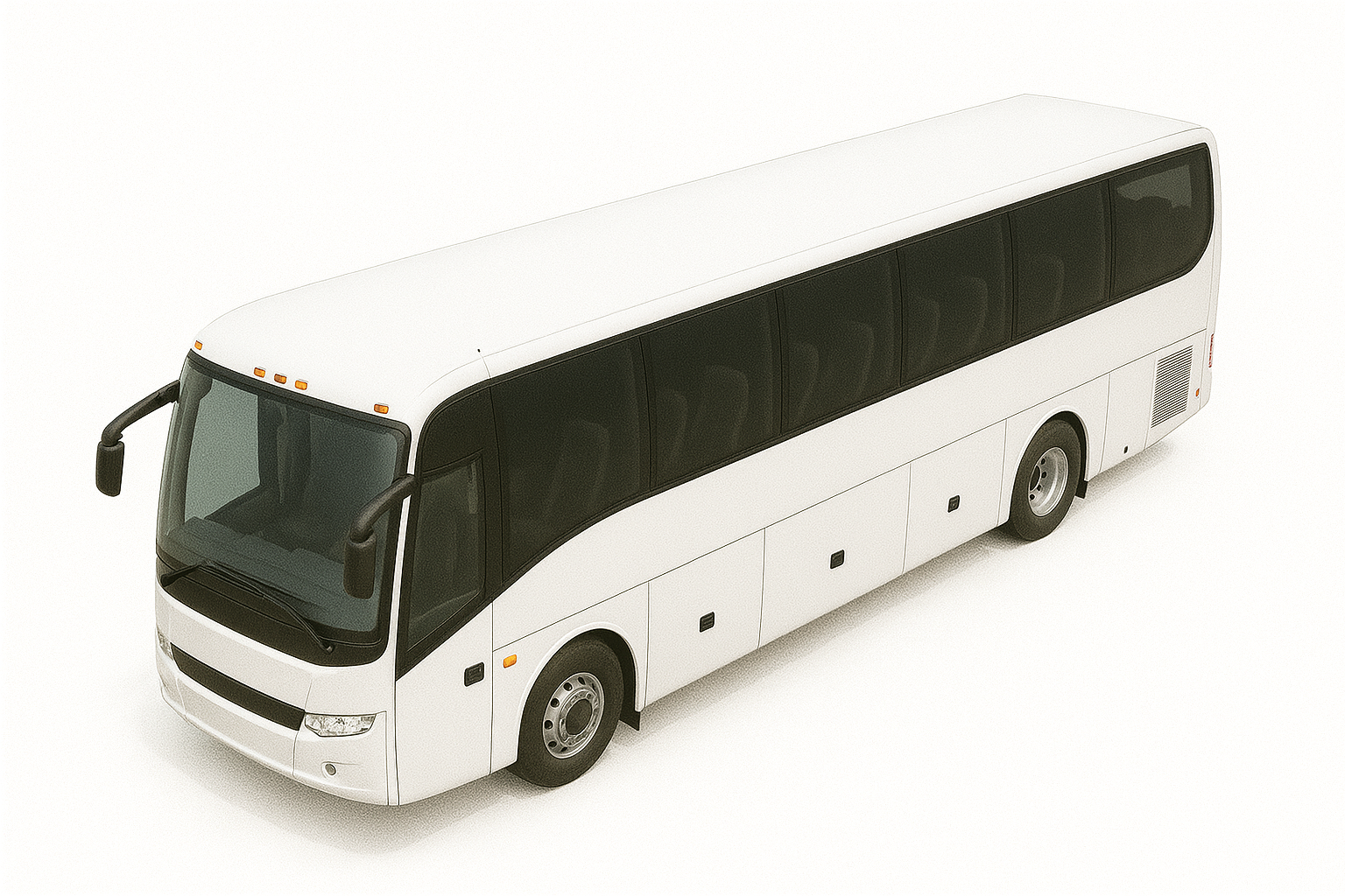 50 Passenger Charter Bus exterior