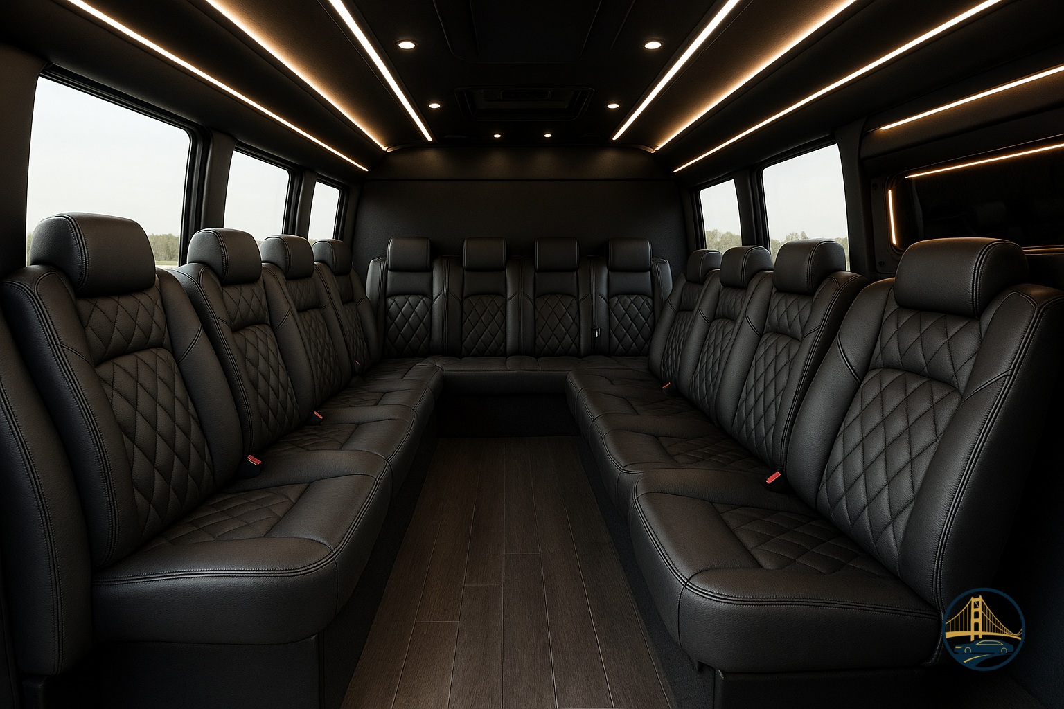 Chevrolet/GMC Party Bus interior