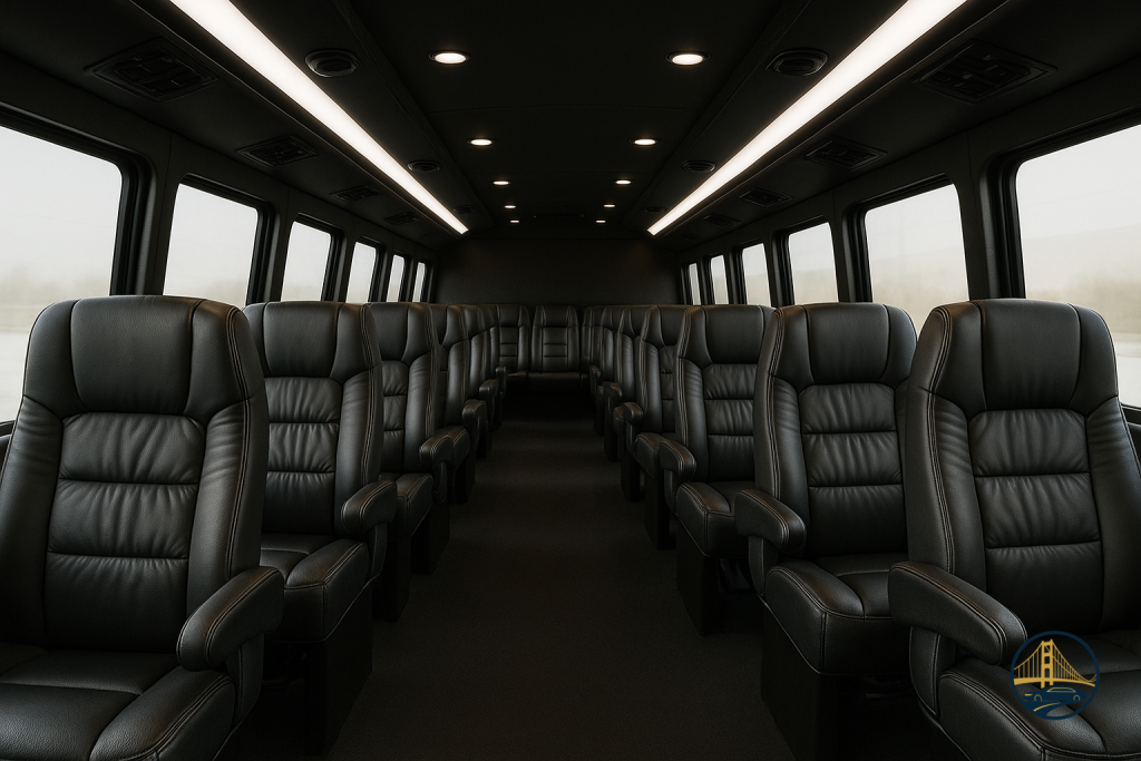 Ford F-650 Party Bus interior