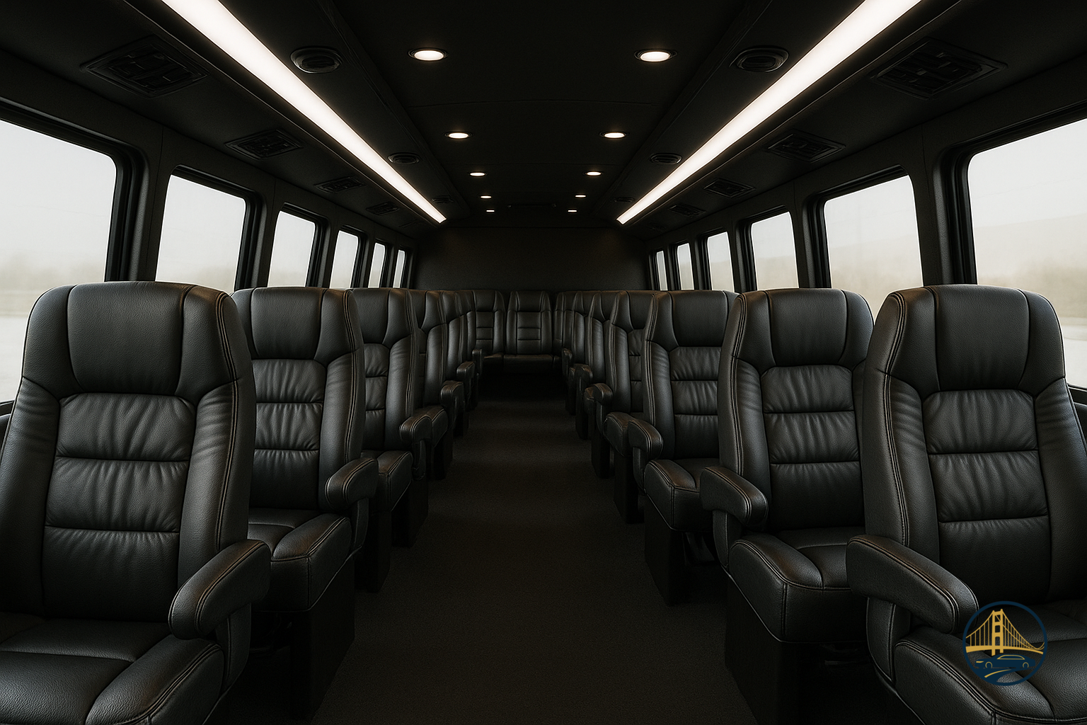 Ford F-650 Party Bus interior