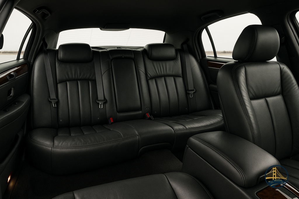 Lincoln Town Car interior