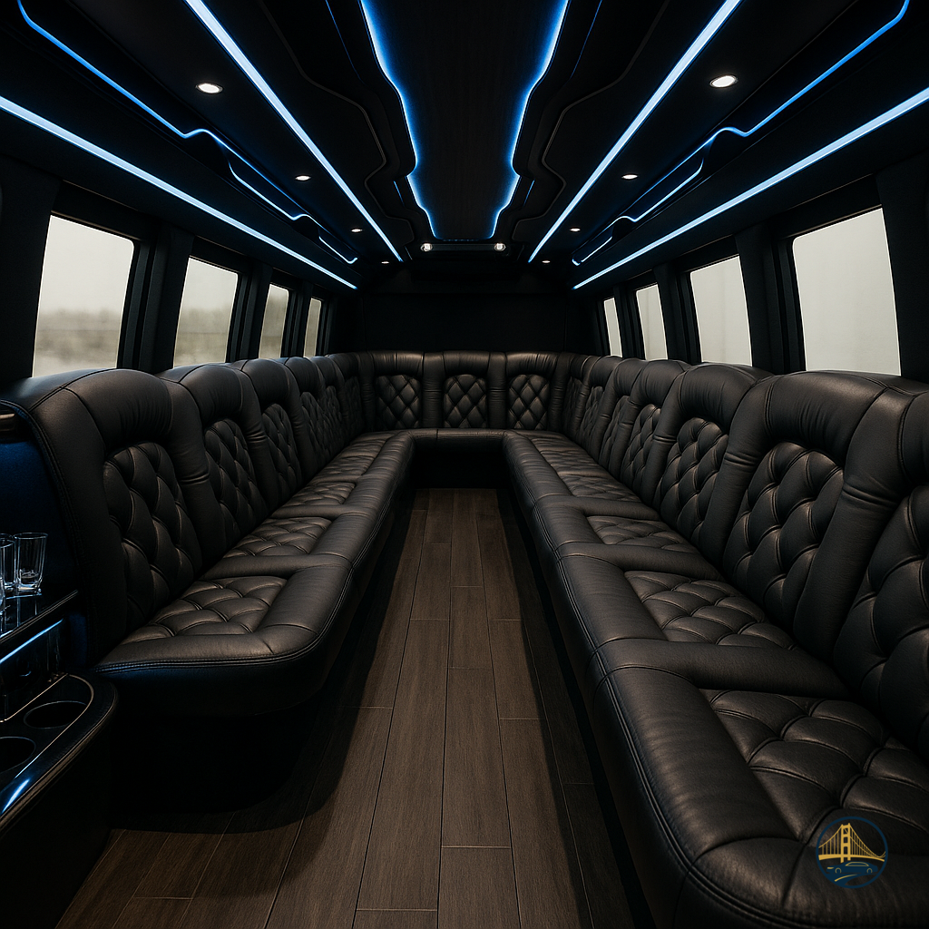 Range Rover Limo interior