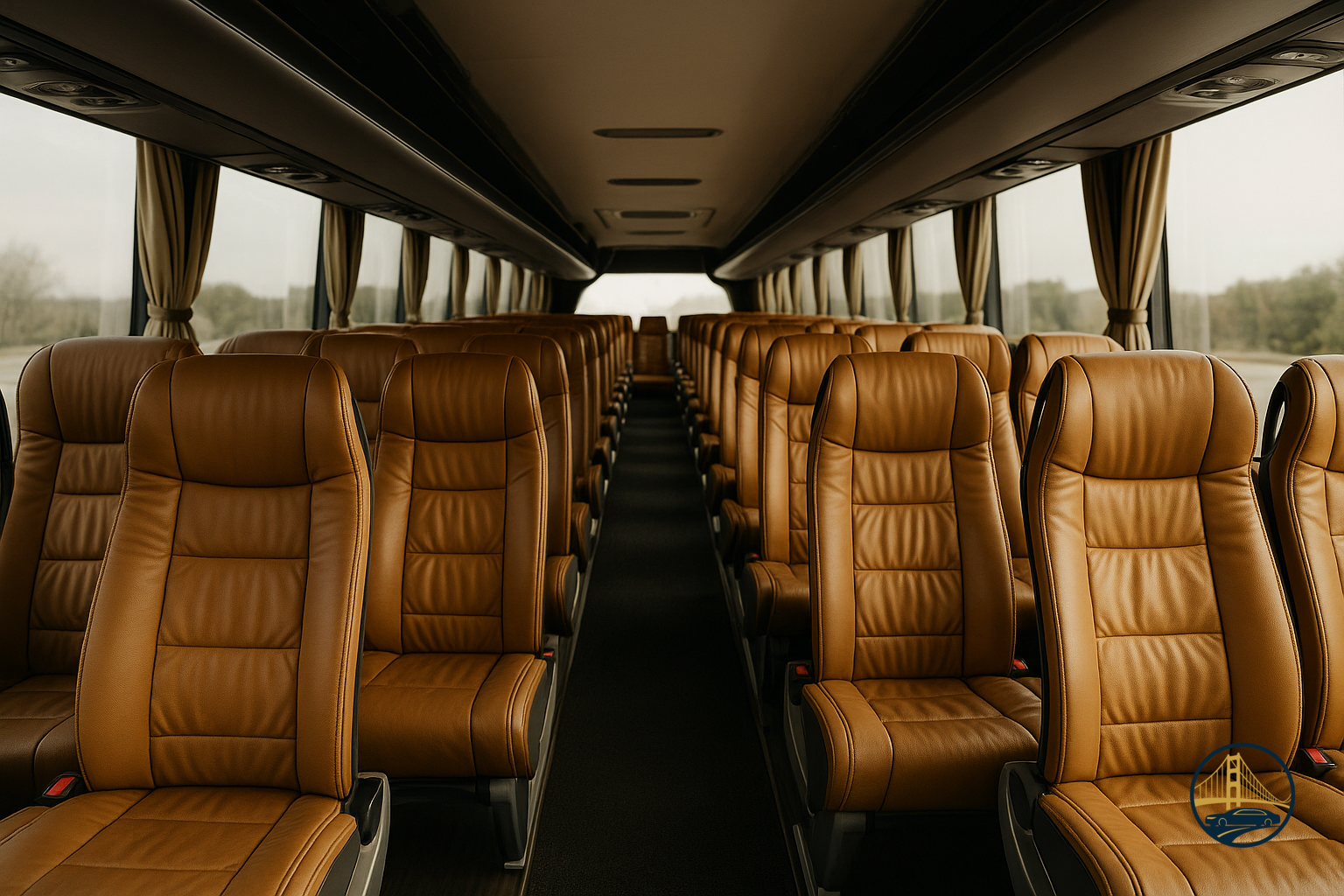 52 Passenger Charter Bus image