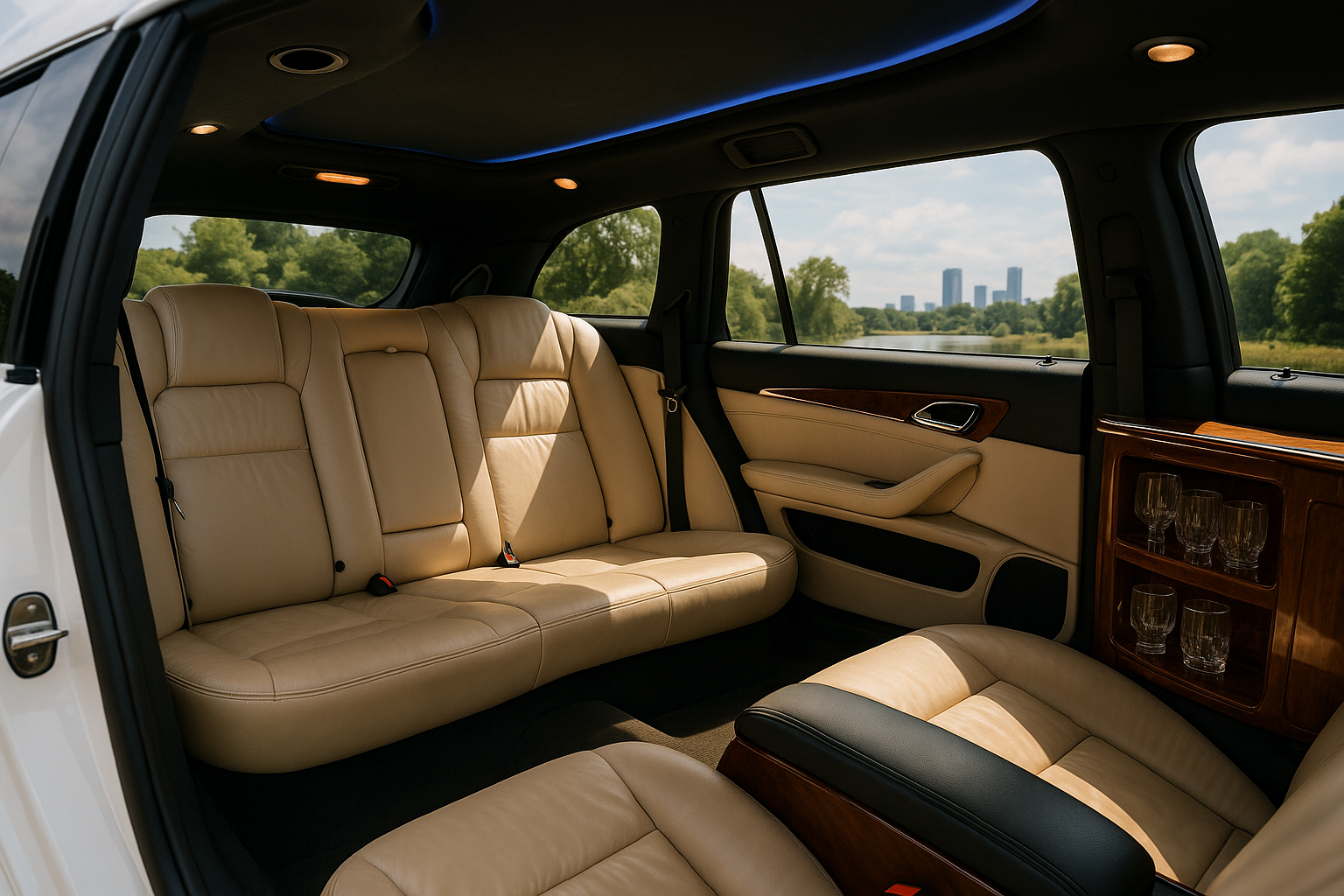 Tesla Model X Limo photo